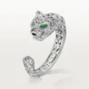 Pulsera Panthere de Cartier, con pavé