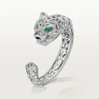 Pulsera Panthere de Cartier, con pavé