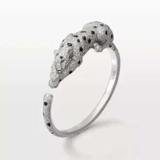 Pulsera Panthere de Cartier, con pavé