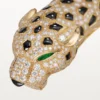 Pulsera Panthere de Cartier, con pavé