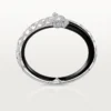 Pulsera Panthere De Cartier, laca negra, pavé