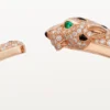 Pulsera Panthere De Cartier, modelo mediano, con medio pavé