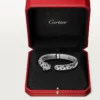 Pulsera Panthere De Cartier, modelo mediano, con medio pavé