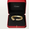 Pulsera Panthere De Cartier, modelo mediano, con medio pavé