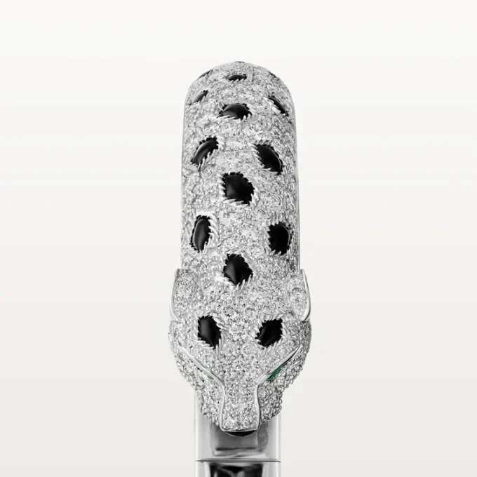 Pulsera Panthere de Cartier, modelo mediano, pavé