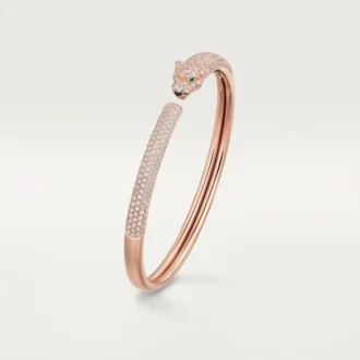 Pulsera Panthere De Cartier, modelo pequeño, pavé