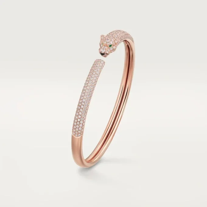 Pulsera Panthere De Cartier, modelo pequeño, pavé