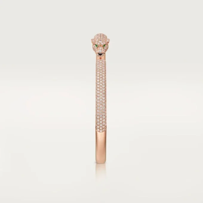 Pulsera Panthere De Cartier, modelo pequeño, pavé