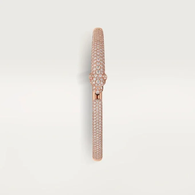 Pulsera Panthere De Cartier, modelo pequeño, pavé