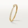 Pulsera Panthere de Cartier, modelo pequeño, semipavé
