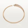 Pulsera Panthere de Cartier, modelo pequeño, semipavé