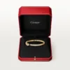 Pulsera Panthere de Cartier, modelo pequeño, semipavé