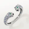 Pulsera Panthere de Cartier, zafiro, pavé