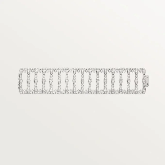 Pulsera Pluie De Cartier – Oro blanco, diamantes – Cartier