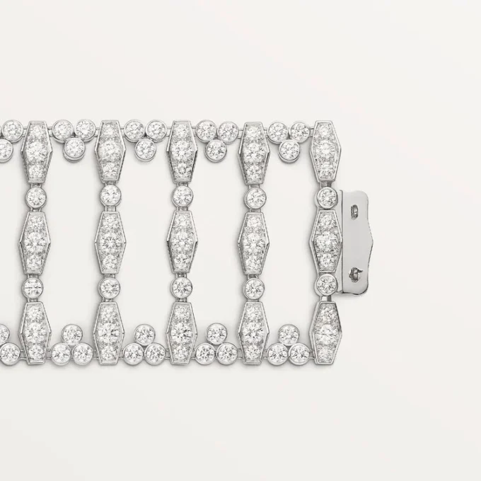 Pulsera Pluie De Cartier – Oro blanco, diamantes – Cartier