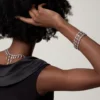 Pendientes Pluie De Cartier – Oro blanco, diamantes – Cartier