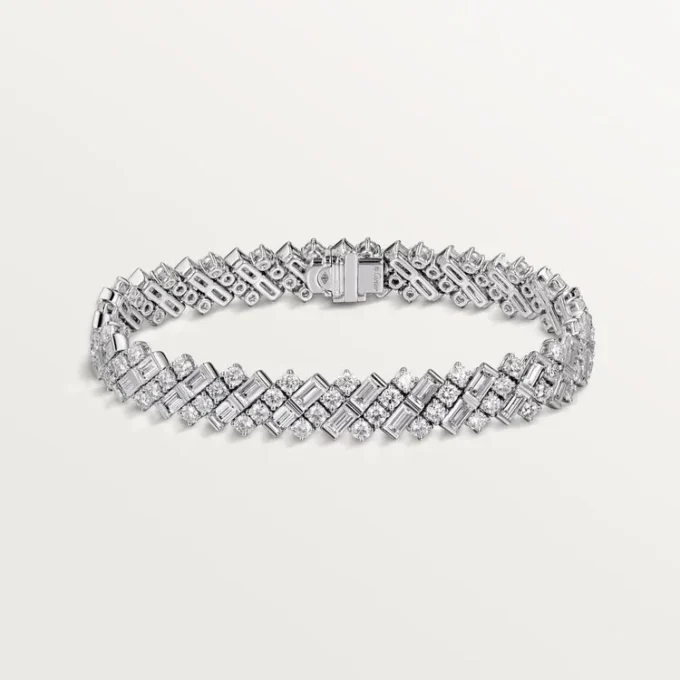 Pulsera Reflection De Cartier, diamantes