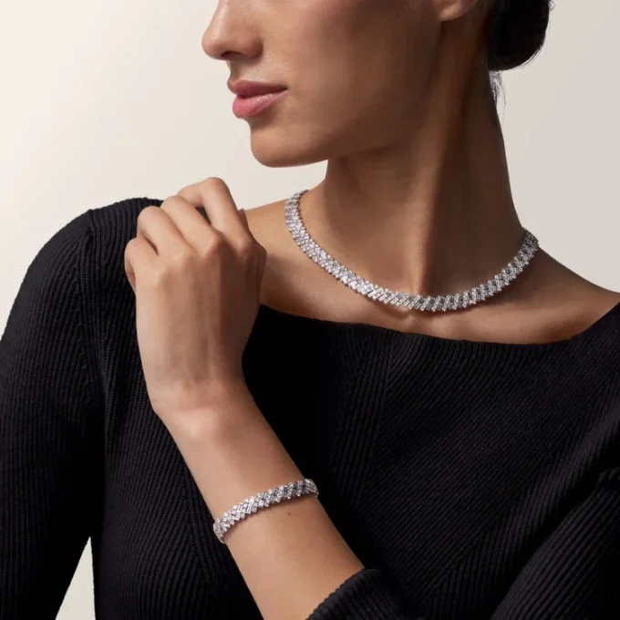 Pulsera Reflection De Cartier, diamantes