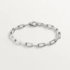 Pulsera Santos de Cartier, cadena, modelo mediano