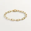 Pulsera Santos de Cartier, cadena, modelo mediano