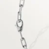 Pulsera Santos de Cartier, cadena, modelo mediano