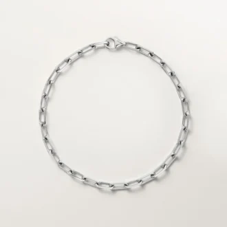Pulsera Santos de Cartier, cadena, modelo pequeño