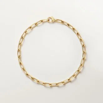 Pulsera Santos de Cartier, cadena, modelo pequeño