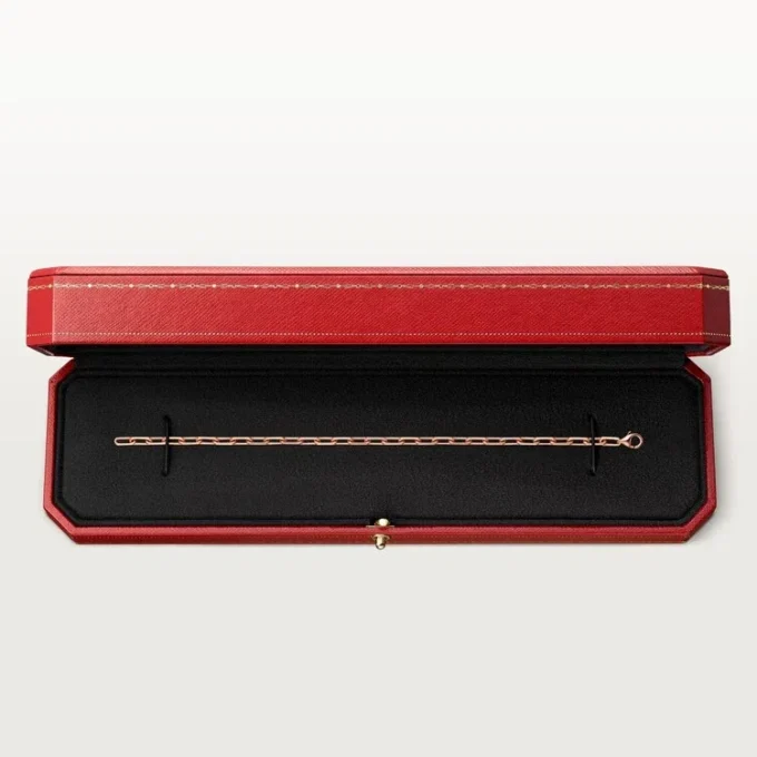 Pulsera Santos de Cartier, cadena, modelo pequeño