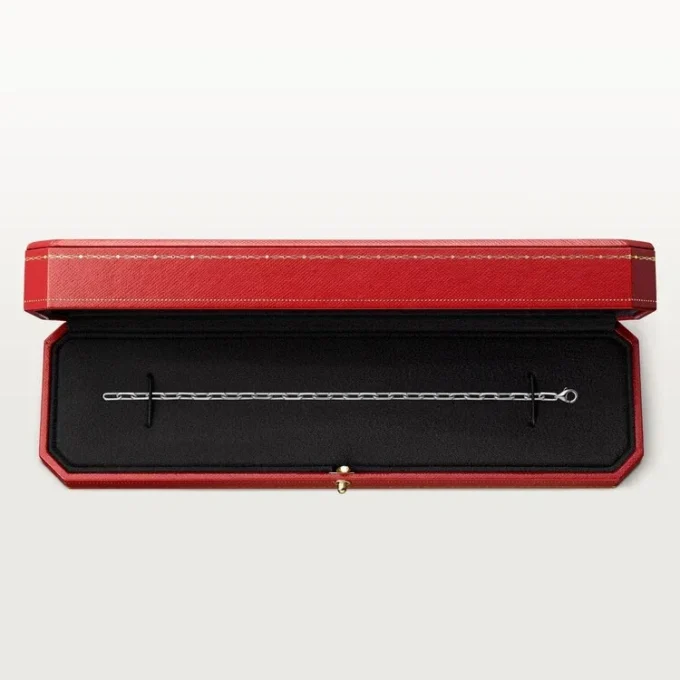 Pulsera Santos de Cartier, cadena, modelo pequeño