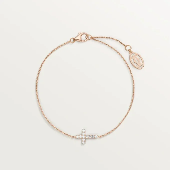Pulsera Symbols – Oro rosa, diamantes – Cartier