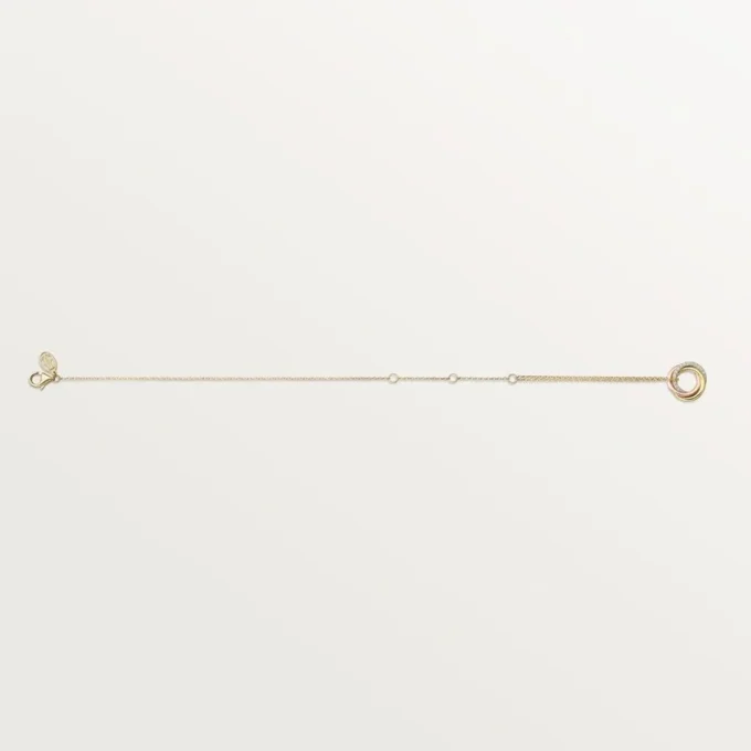 Pulsera Trinity, con cadena, diamantes