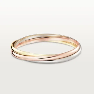 Pulsera Trinity en oro tricolor, modelo clásico | Cartier Us