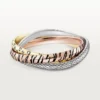 Pulsera Trinity, laca, diamantes