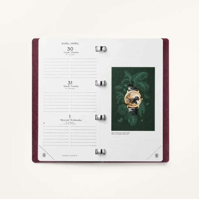 Recambio para agenda Cartier, papel Recambio para agenda Cartier, papel