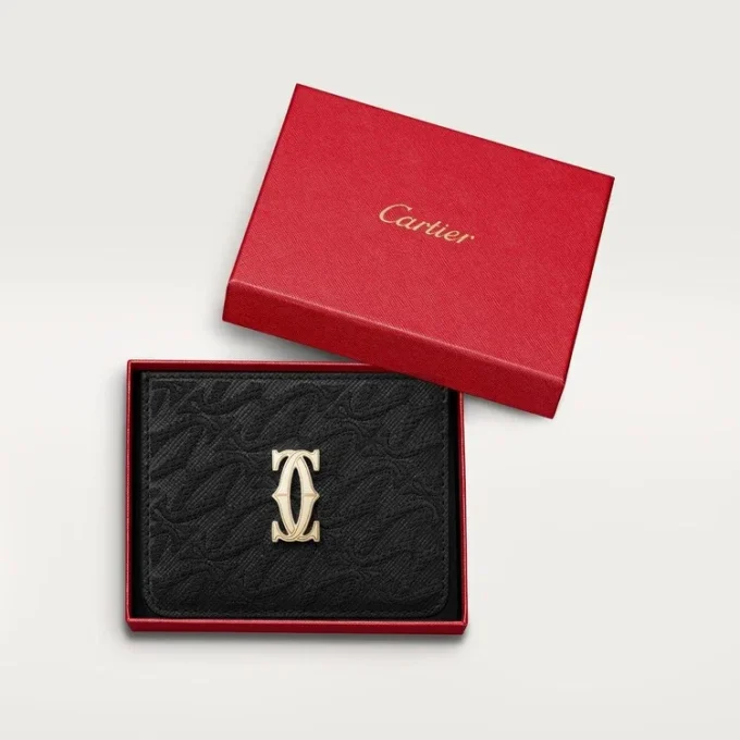 Tarjetero, C de Cartier