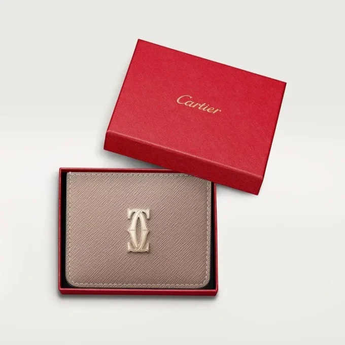 Tarjetero, C de Cartier